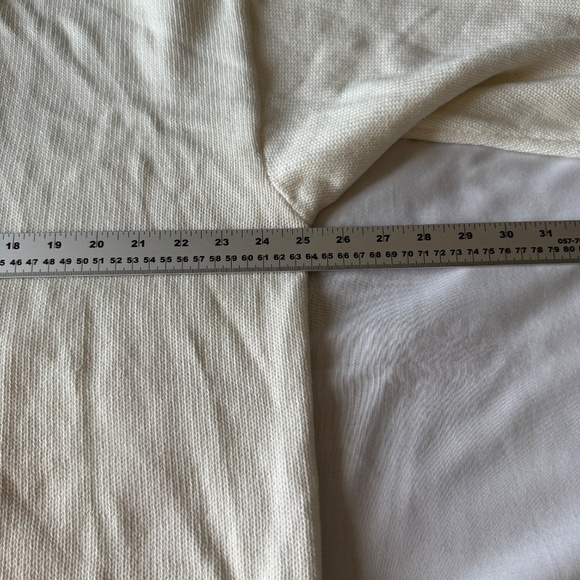 Old Navy Womens Collared V-Neck Casual Long Sleeve Sweater White Size XL Office - Picture 6 of 11